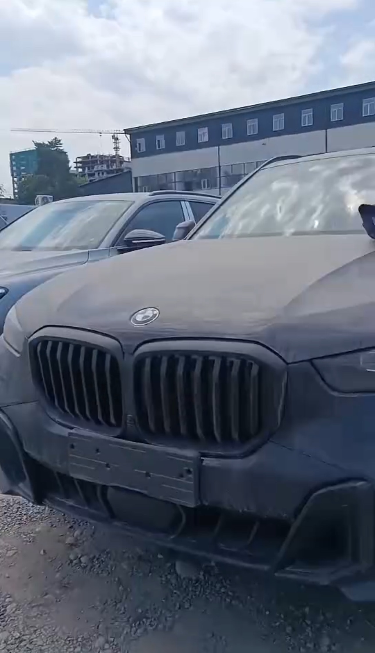 BMW X5 test drive в Бишкеке, черный мокко