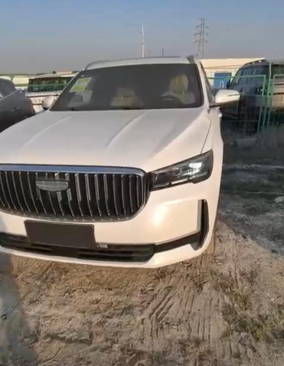 Geely Monjaro 2025 Белый зимний пакет