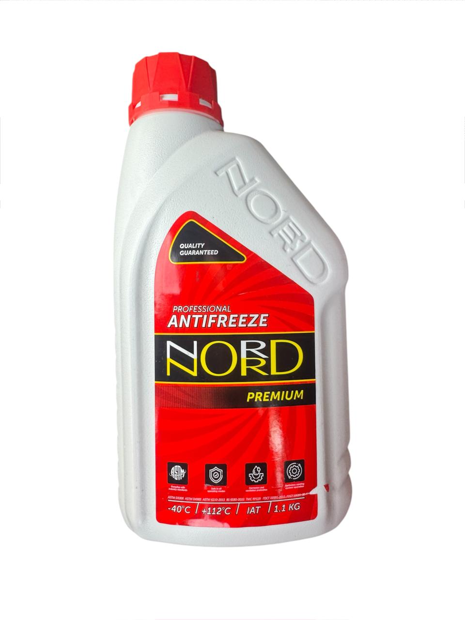 Антифриз Nord красный и зелёный оптом Алматы